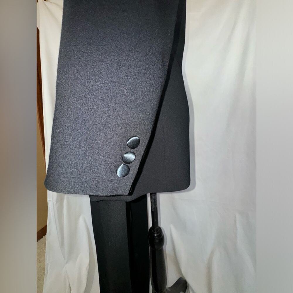 Gorgeous Barrie Pace Black Wool Pant Suit - Picture 5 of 14